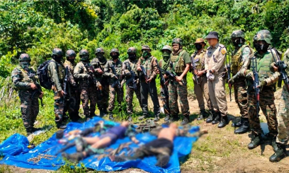 High Ranking Nscn K (ang Mai) Militants Eliminated In Fierce Arunachal Encounter