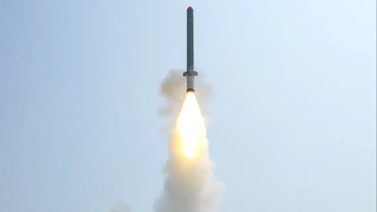 Drdo On Monday Successfully Flight‑tested The Indigenously Developed Long Range Land Attack Cruise Missile (lrlacm)