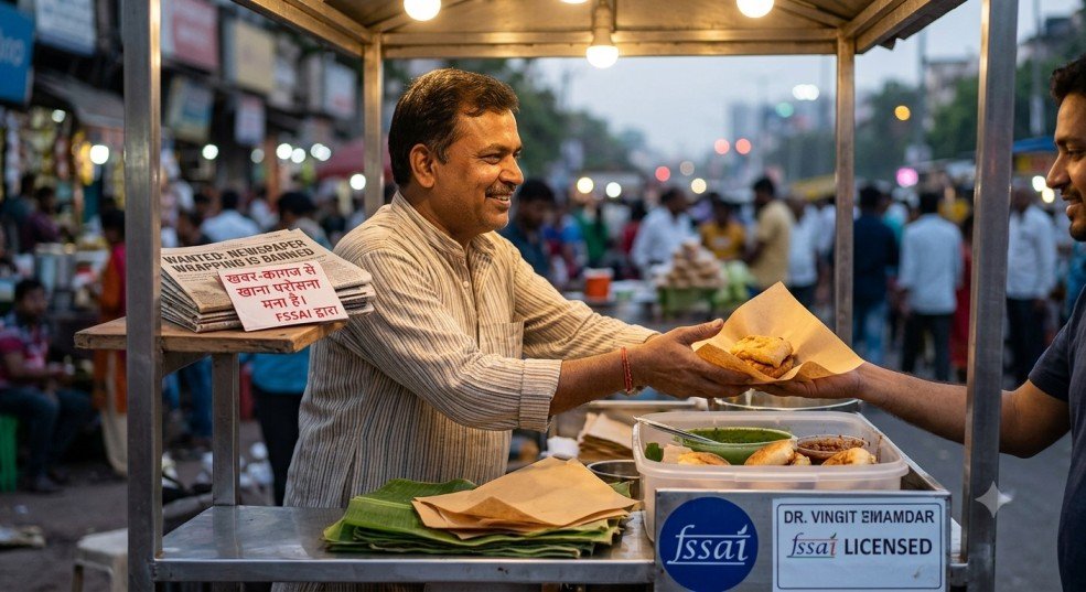 Fssai Bans Newspaper Food Packaging